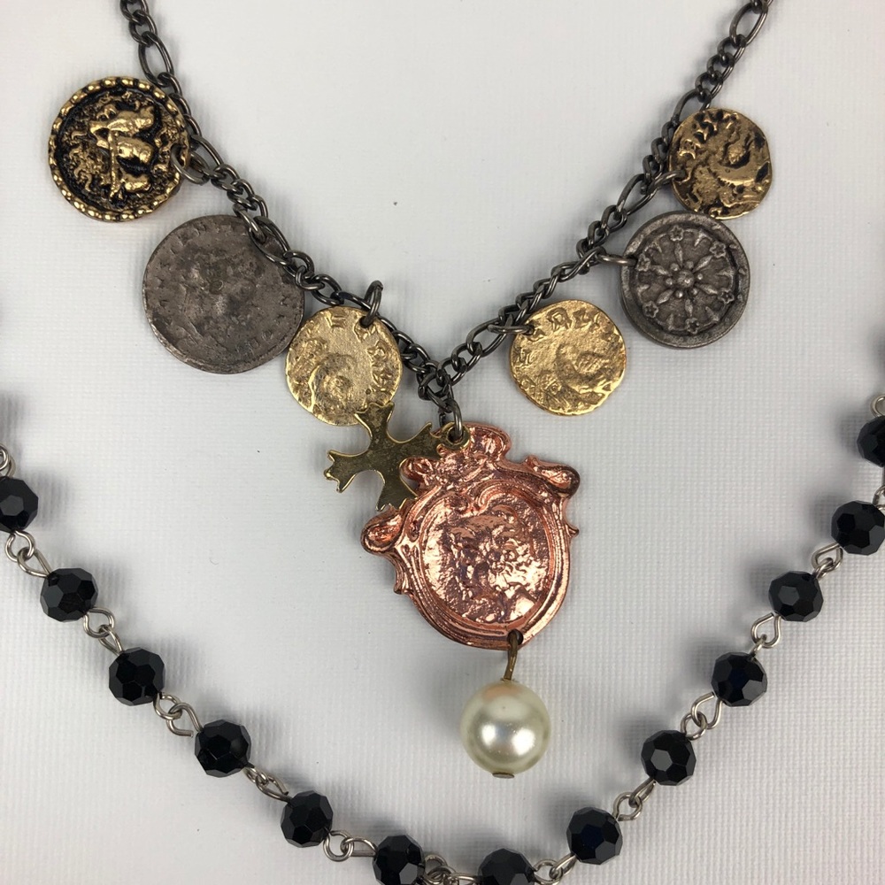 Vintage Tat2 Roman Coin Necklace - Picture 5 of 8